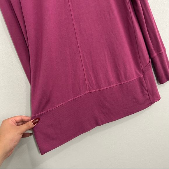 Athleta Womens Pranayama Duster Cardigan With Pockets & Thumb Holes Size Small - Picture 8 of 11